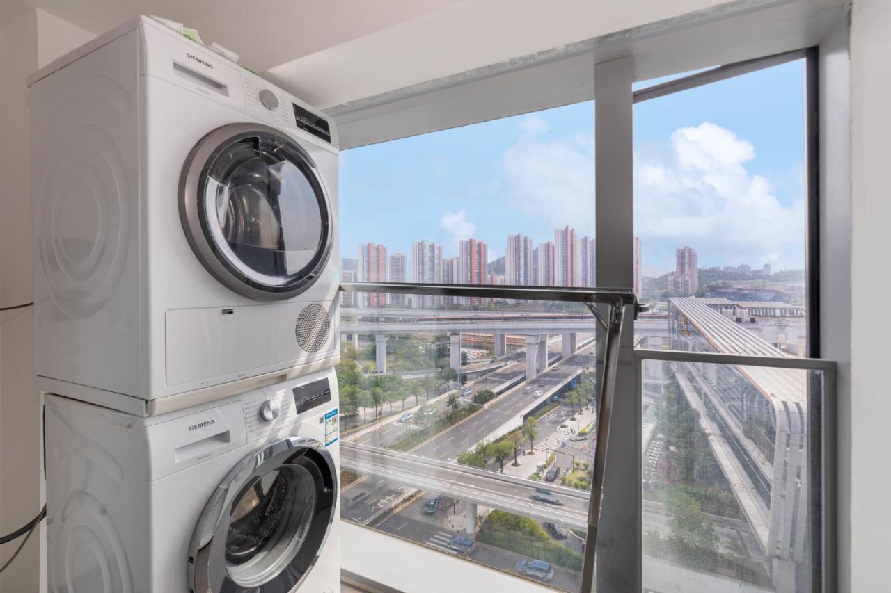 Xinghe Times Apartment - Shenzhen North Railway Station Bagian luar foto