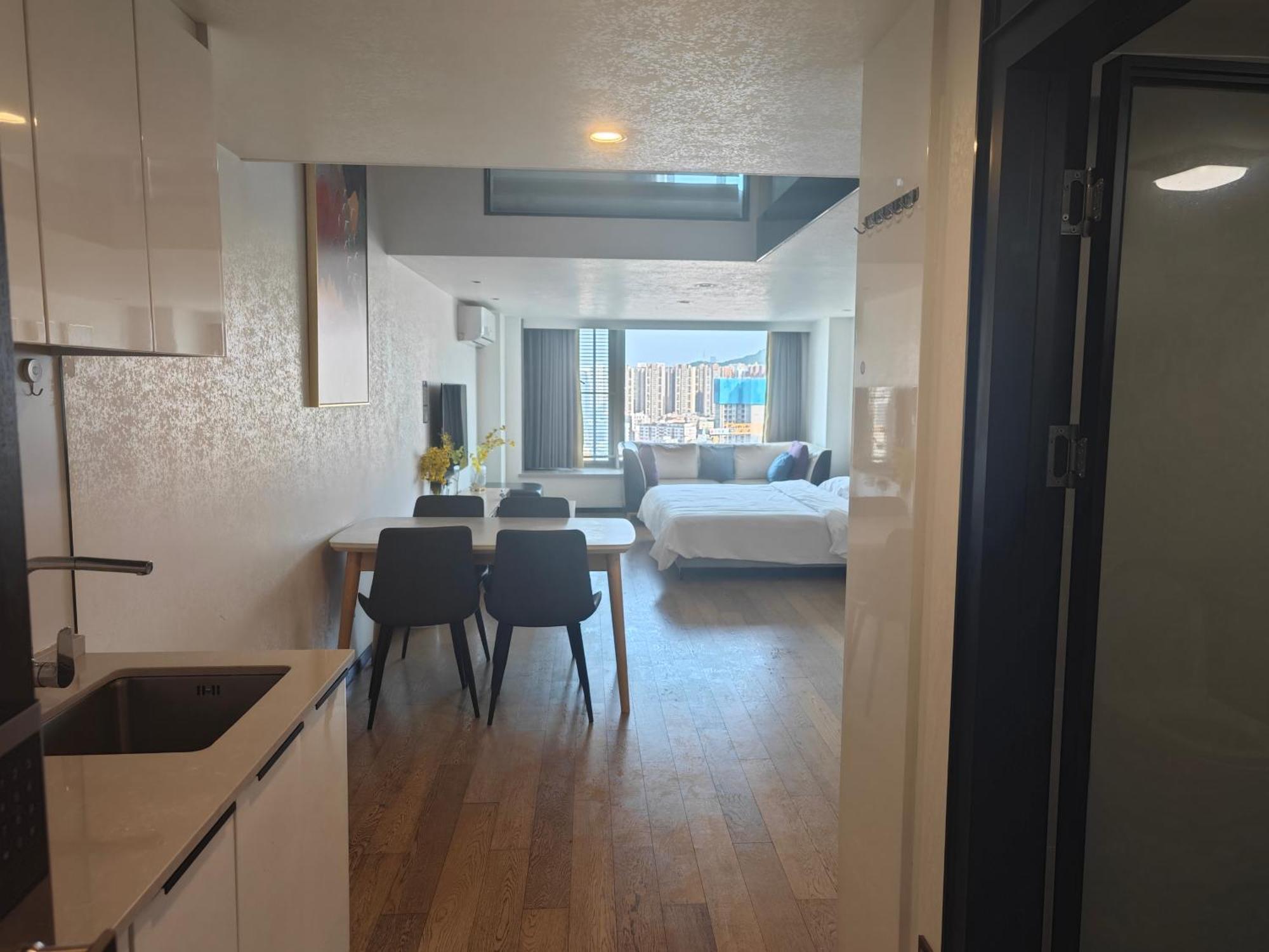 Xinghe Times Apartment - Shenzhen North Railway Station Bagian luar foto